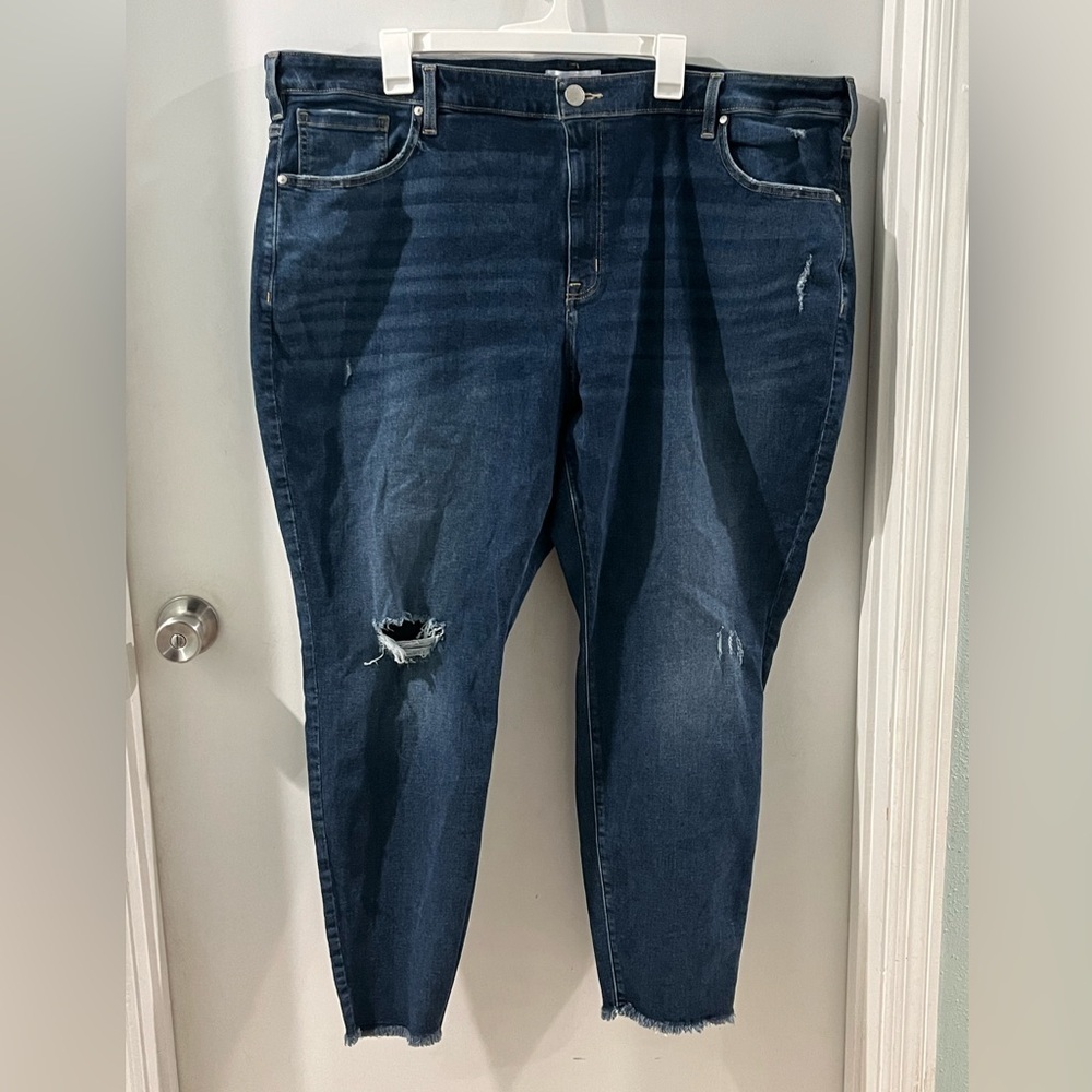 Lane Bryant Women's Distressed Jeans, size 28